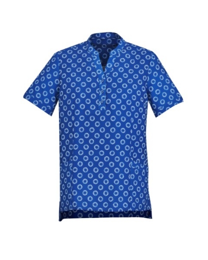 Picture of Bizcare Ladies Daisy Print Tunic Short Sleeve